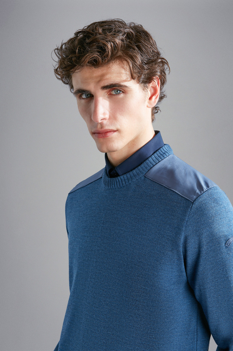 WOOL SWEATER WITH TYPHOON® INSERTS 4