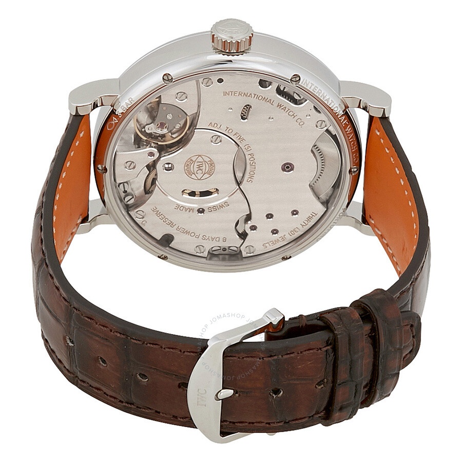 IWC Portofino Hand Wound Silver Dial Men's Watch IW516401 - 3