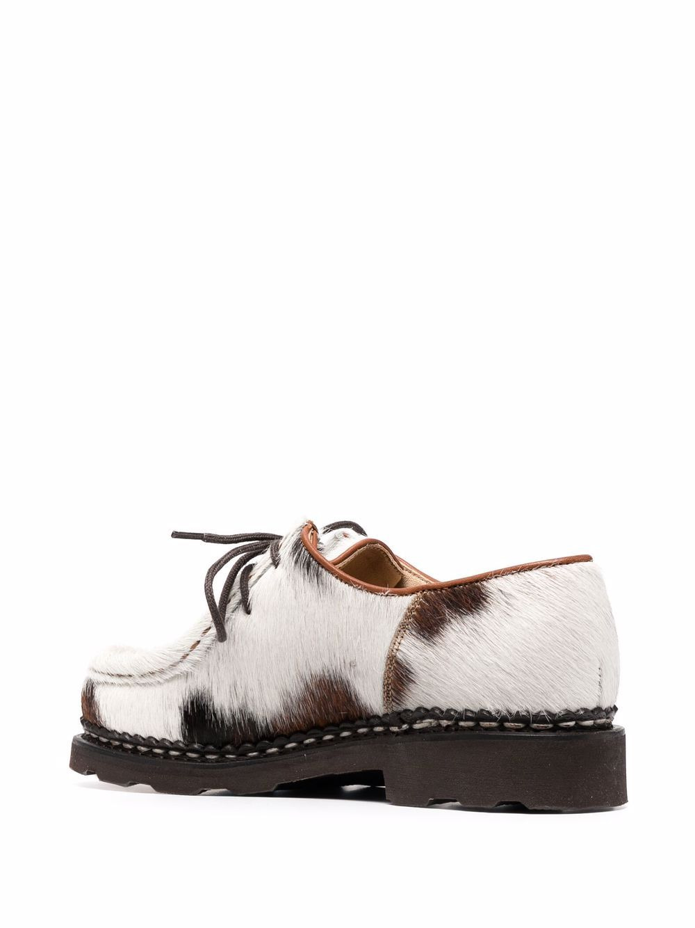 Michael calf hair lace-up shoes - 3