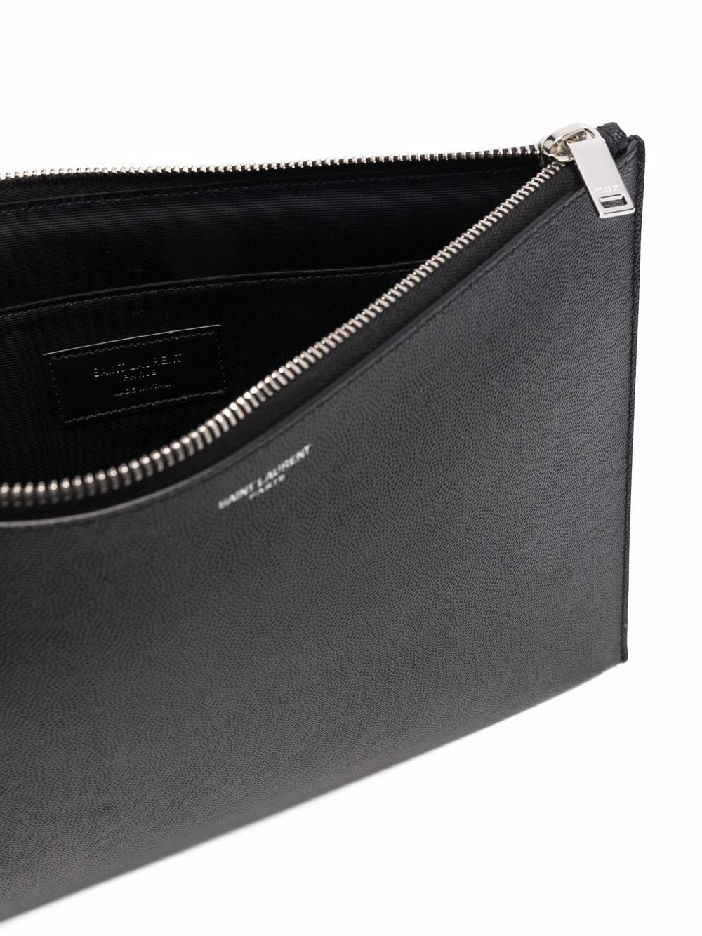 logo zipped clutch - 5