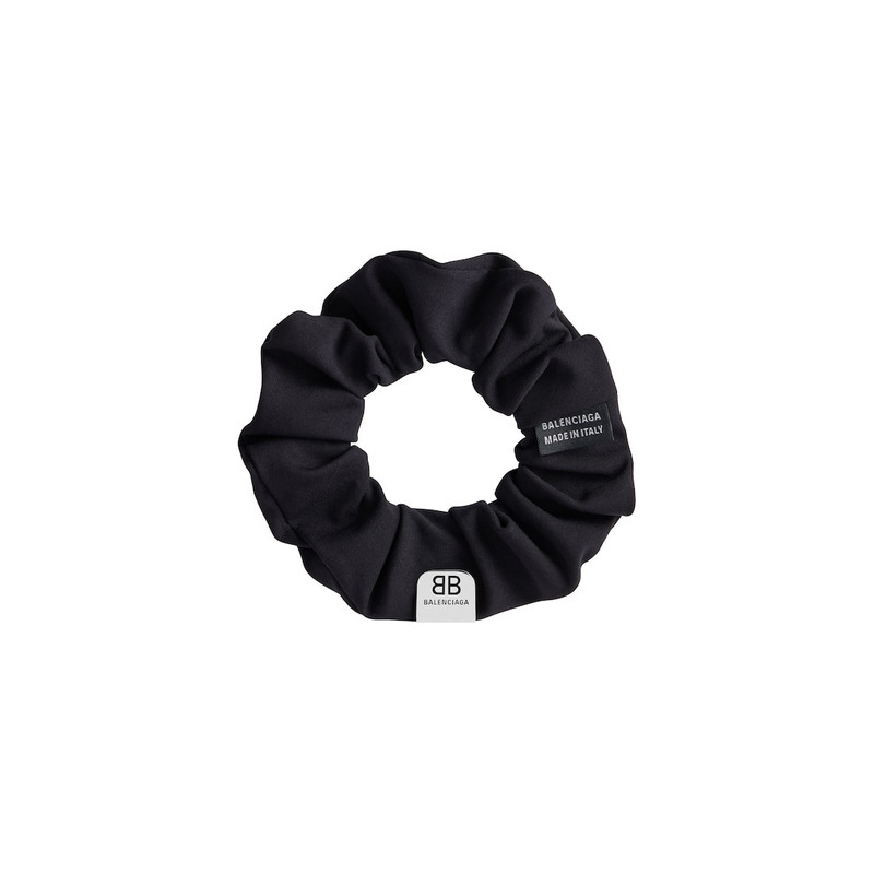 BALENCIAGA Women's Holli S Scrunchie  in Black outlook