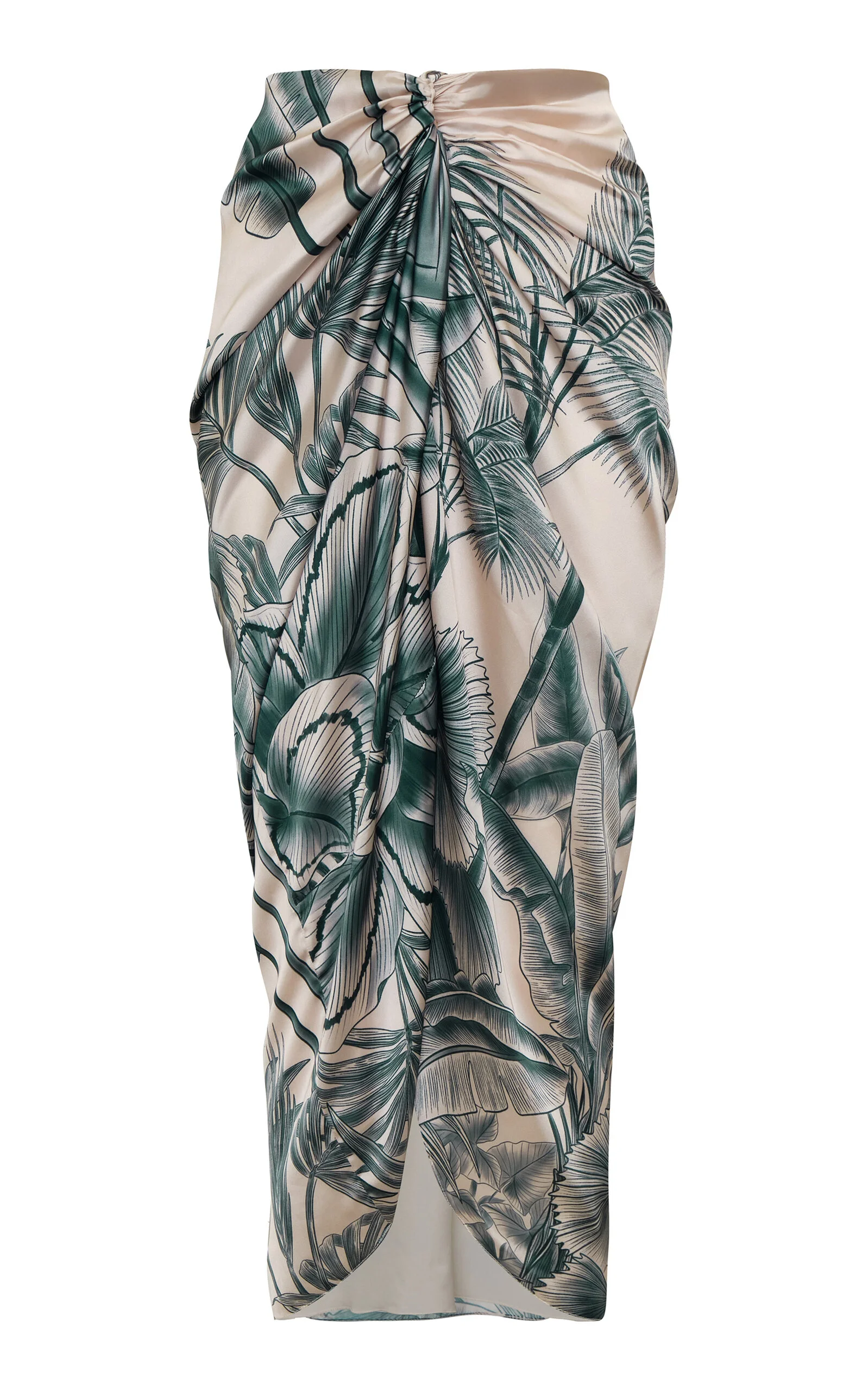 Cairo Pleated Midi Skirt print - 1