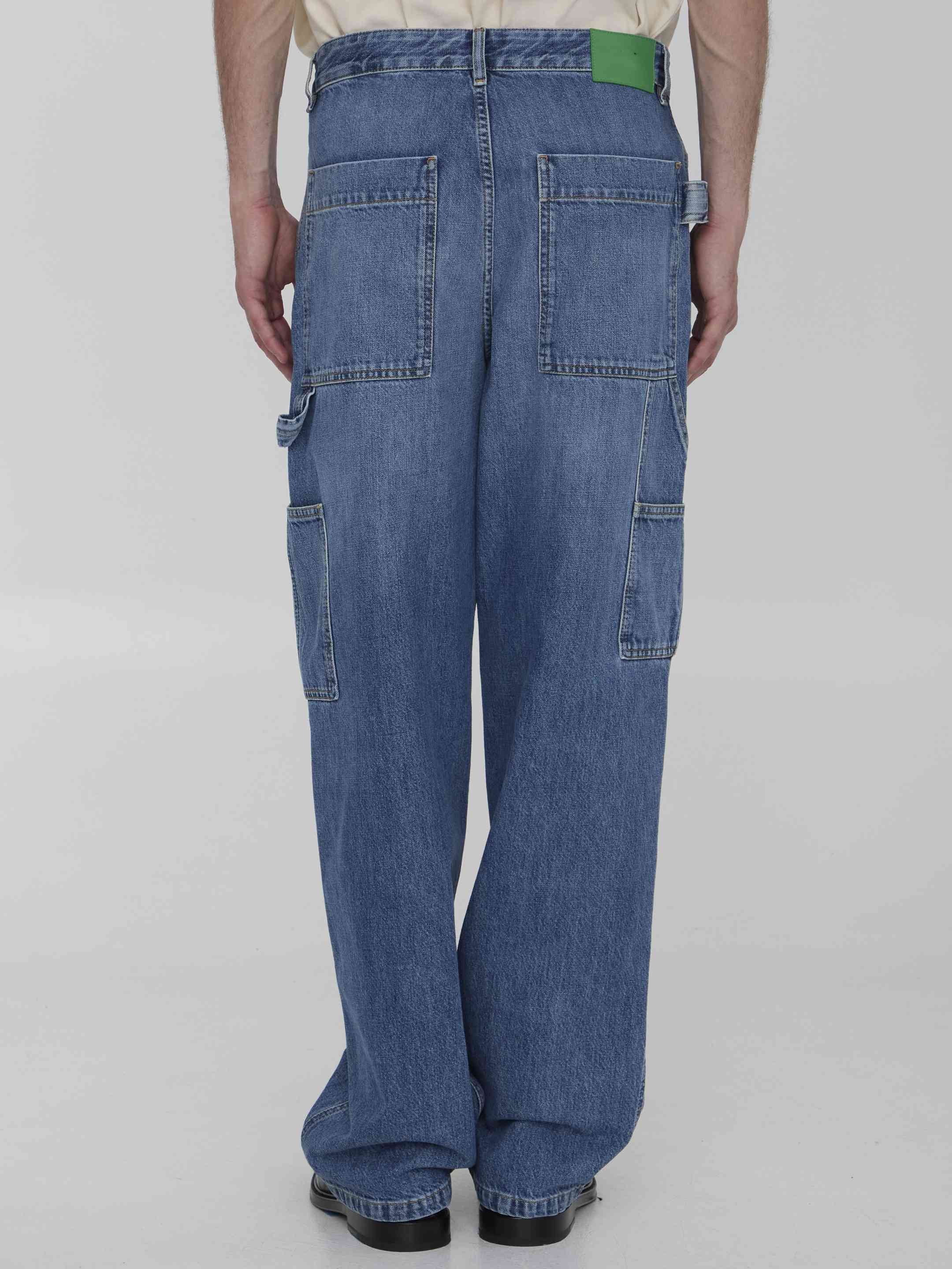 Bottega Veneta Men Cargo Jeans - 4