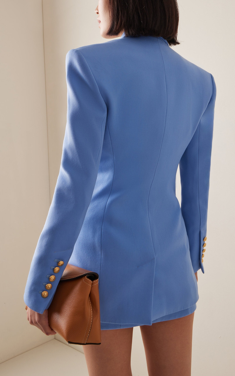 Tailored Wool Blazer blue 4