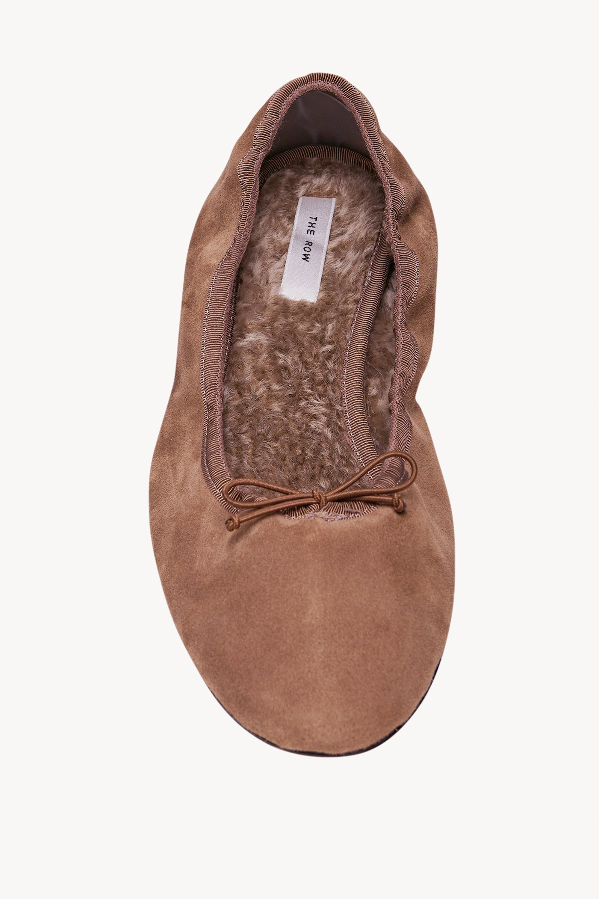 Awar Heeled Ballerina in Suede - 3