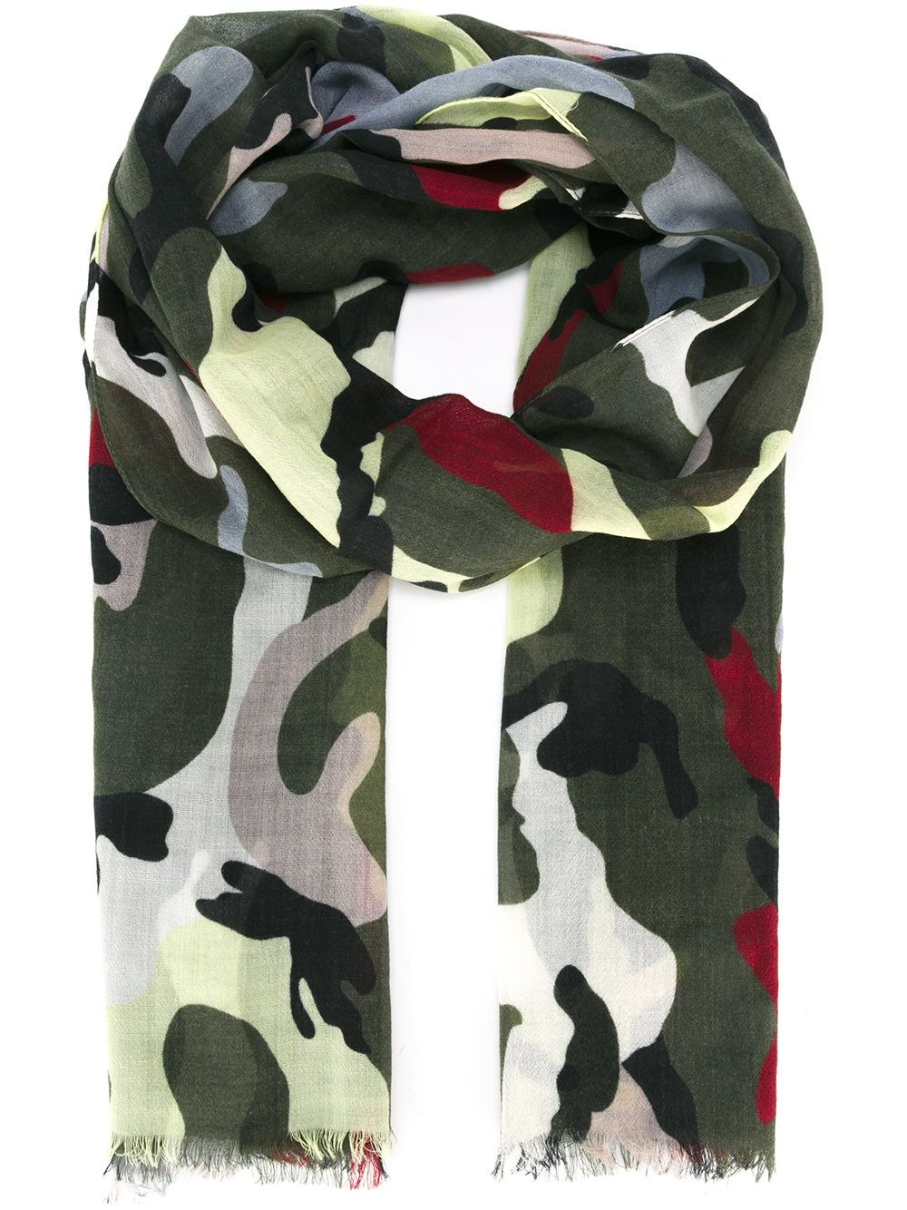 camouflage scarf - 1