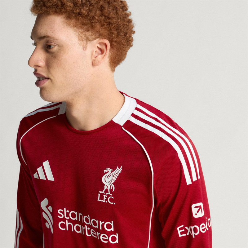 Liverpool FC 25/26 Long Sleeve Home Authentic Jersey 10