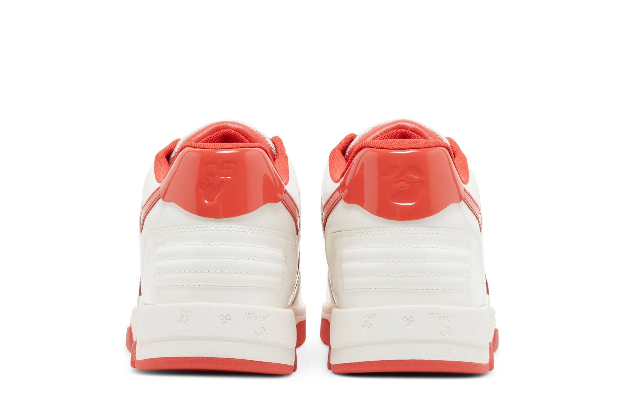 Off-White Out of Office 'White Red Patent' - 6