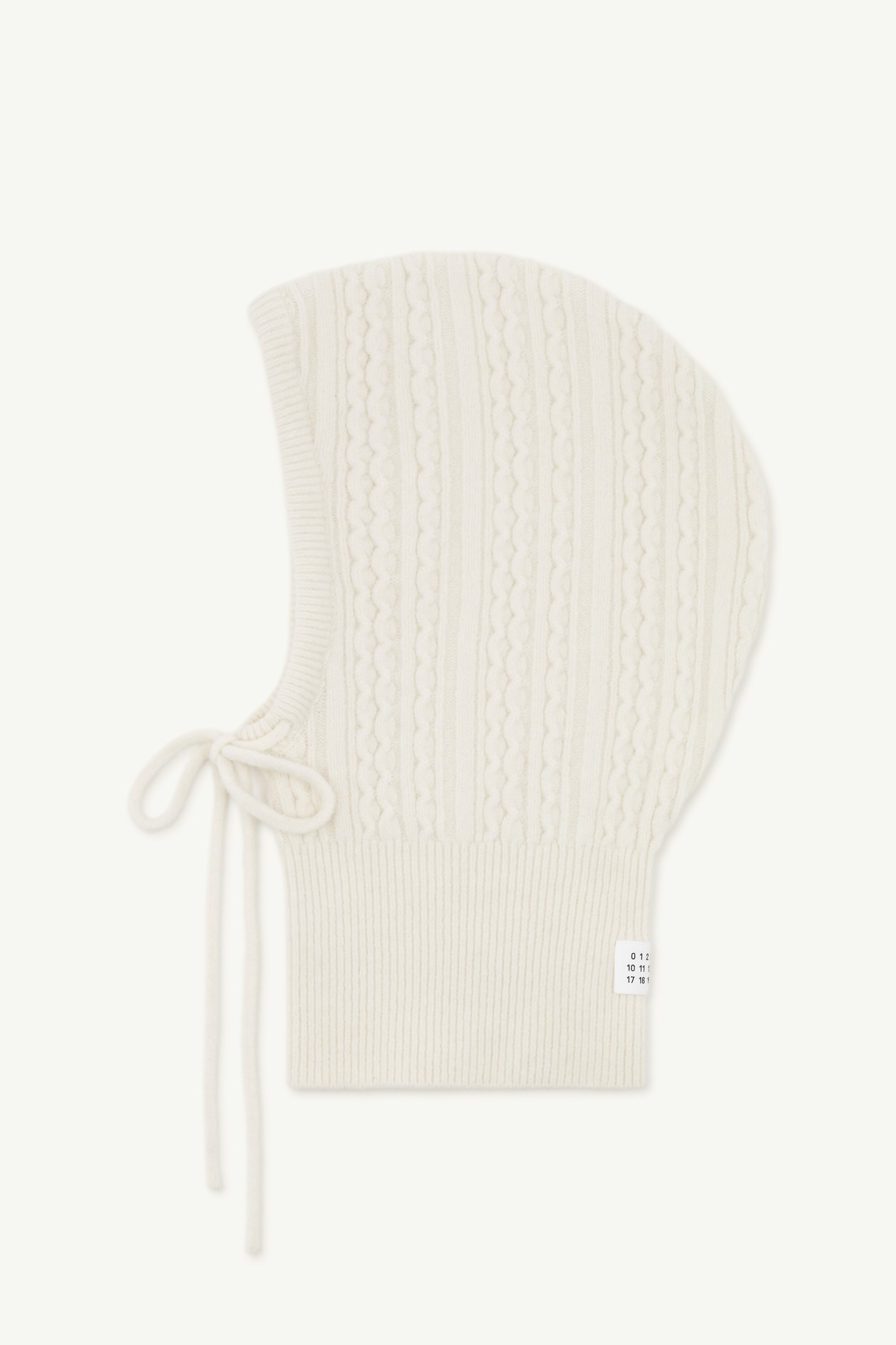 Cable knit hood - 2
