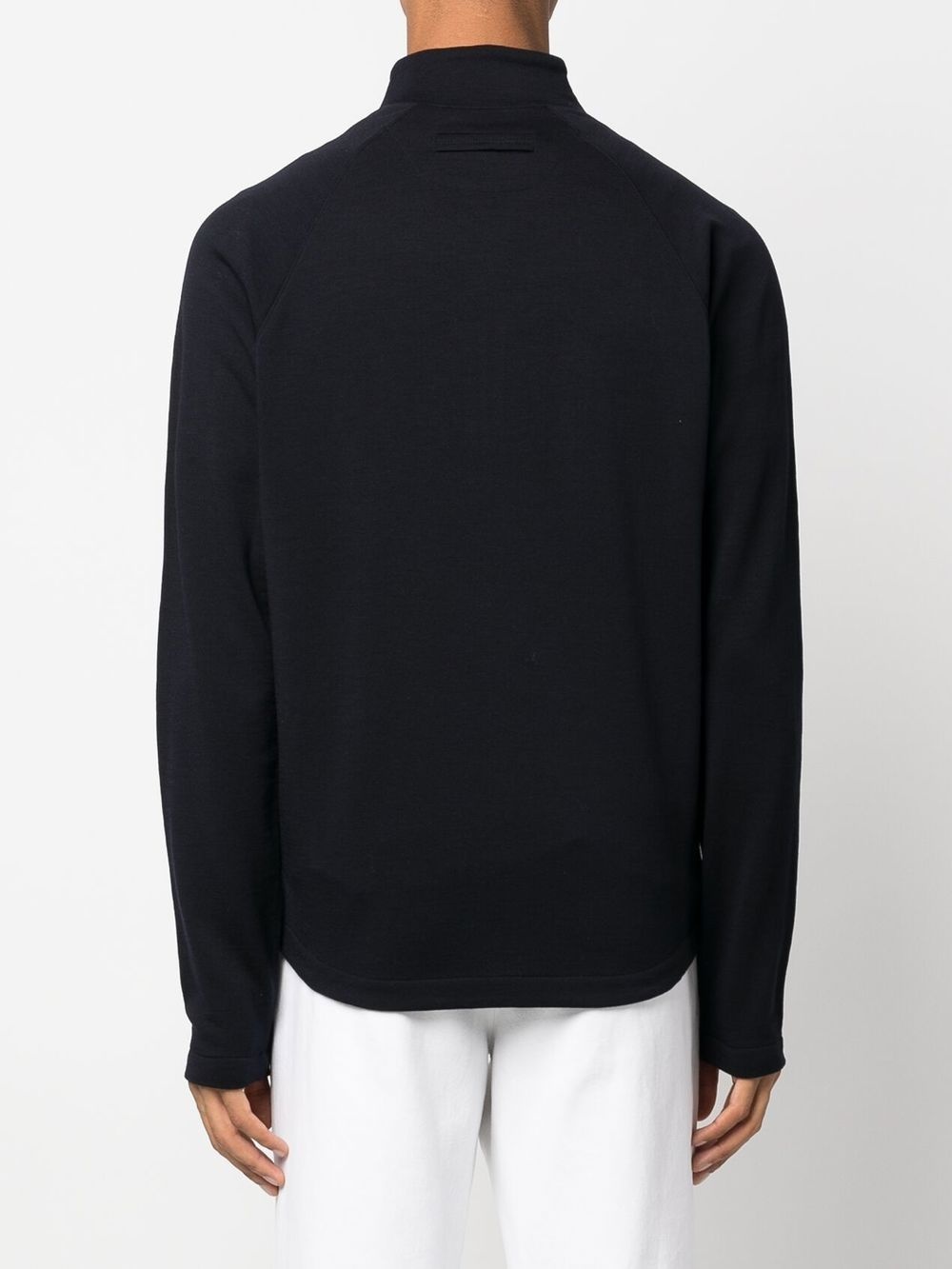 zipped wool jumper - 4