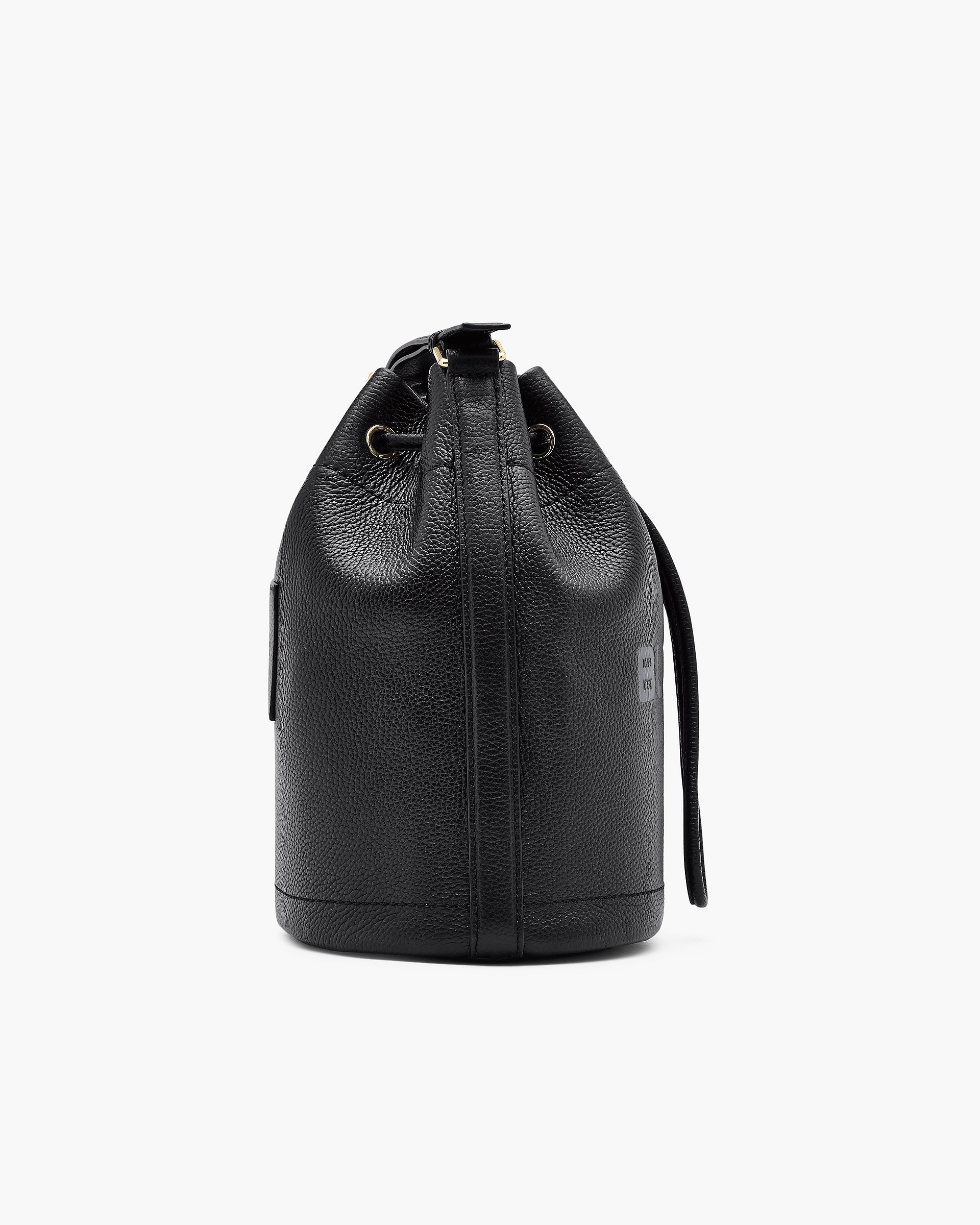 THE LEATHER SHOULDER BUCKET BAG - 5