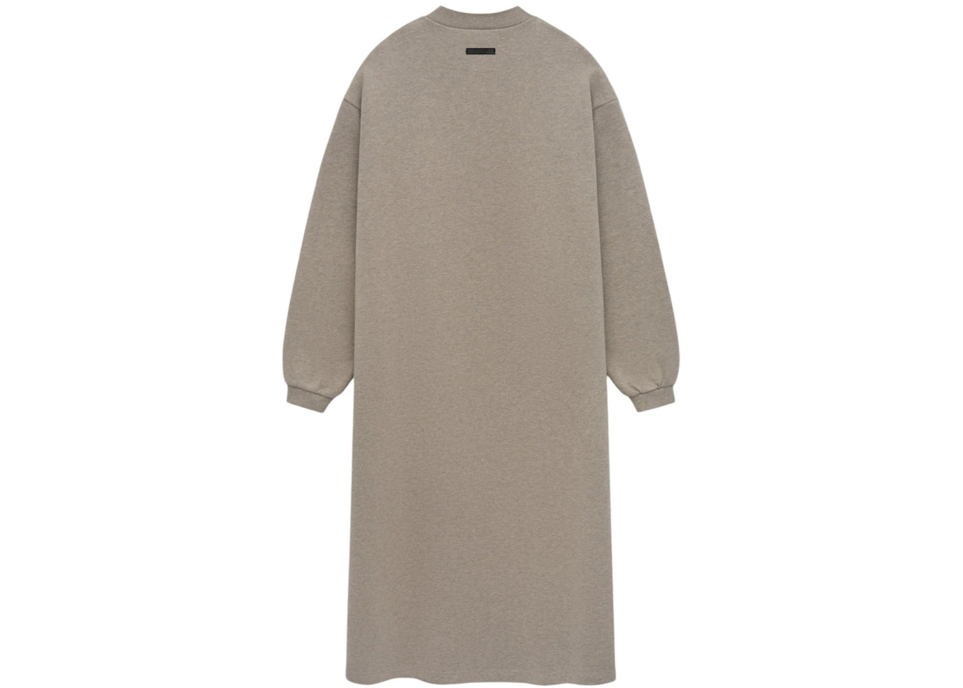 Fear of God Essentials Women's Fleece Crewneck Dress Heather Gray - 2