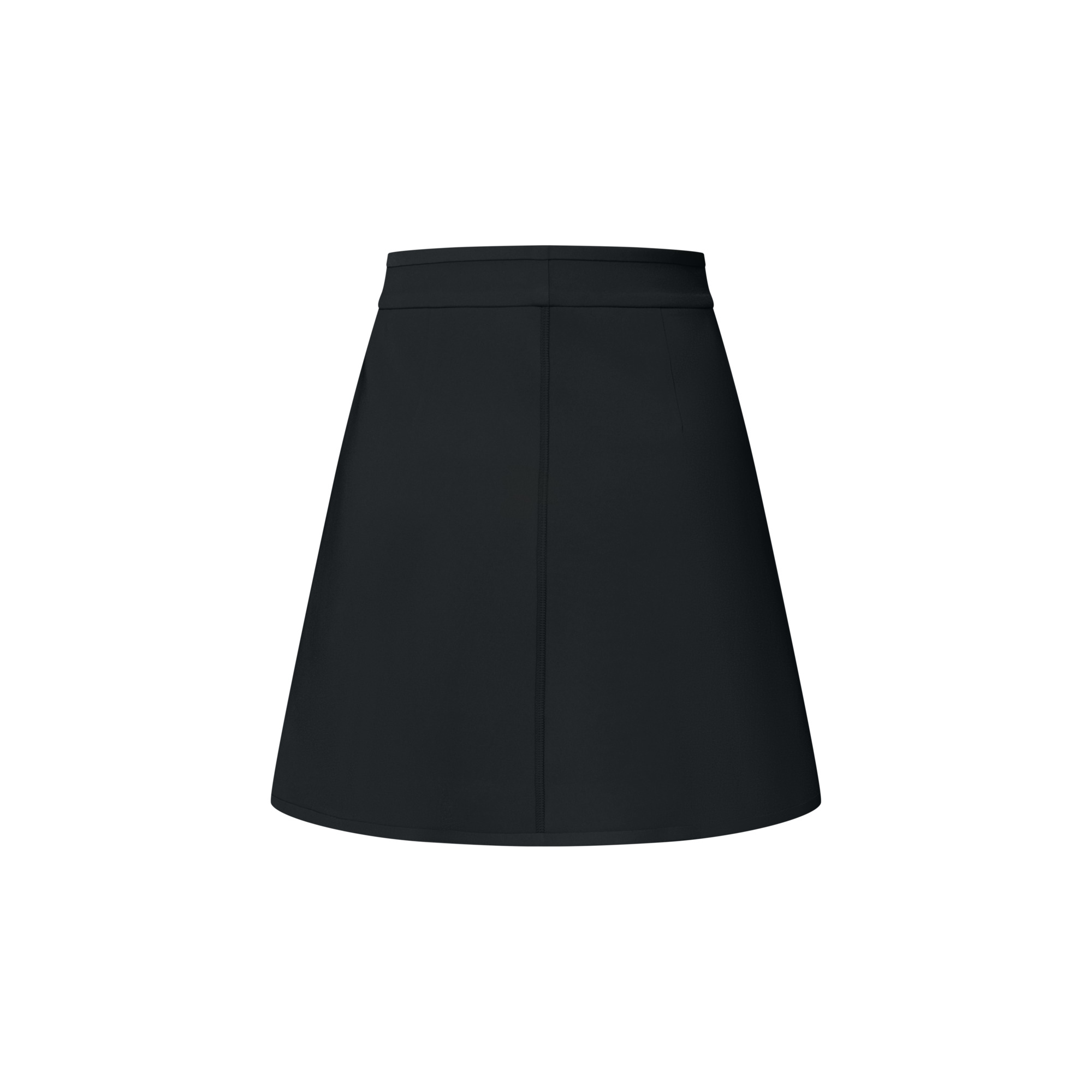 Technical Jersey Mini Wrap Skirt - 3