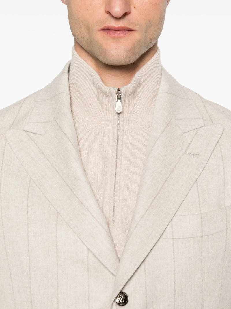 Brunello Cucinelli Brunello Cucinelli Pinstripe Blazer outlook
