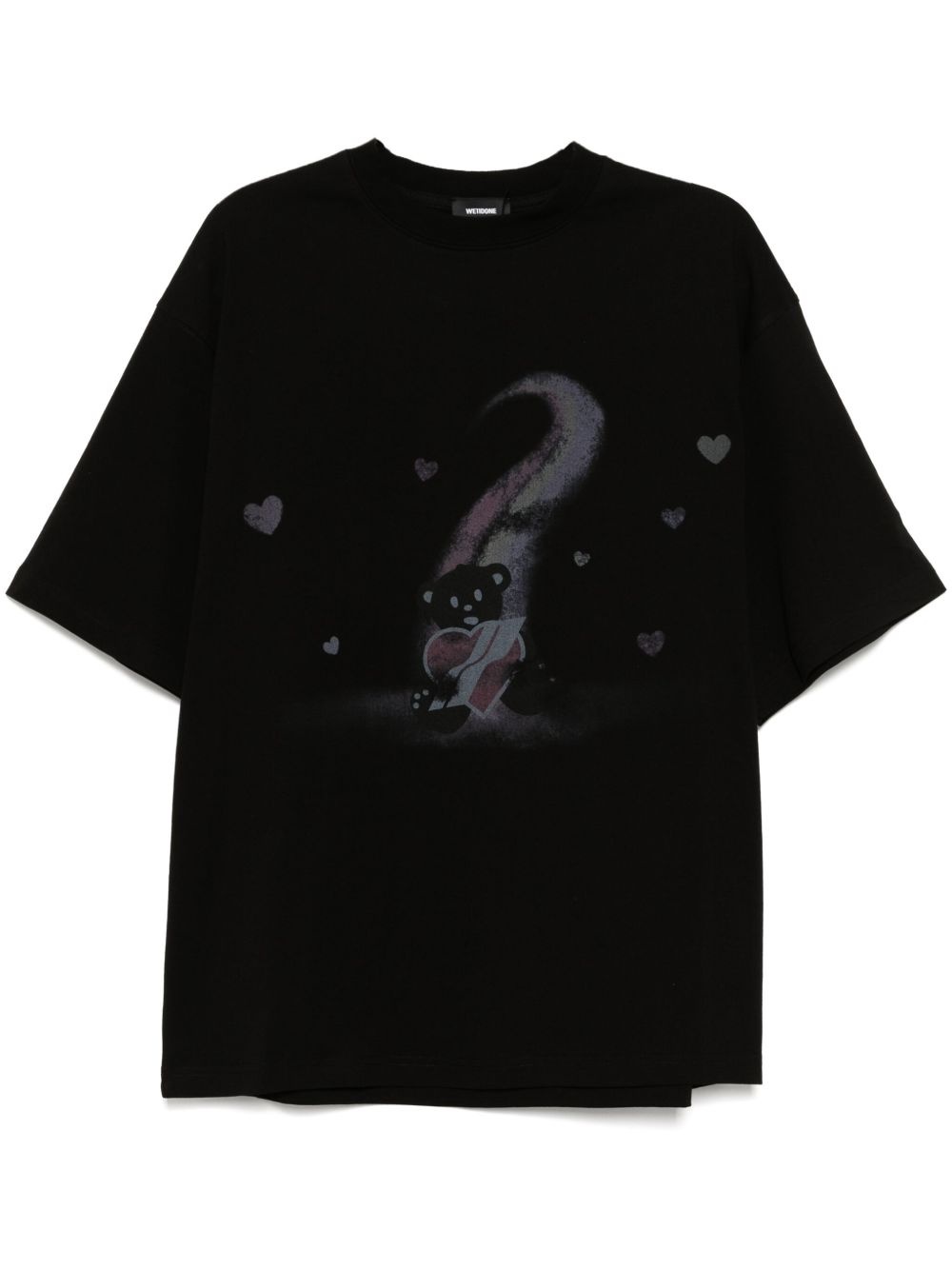 graphic print T-shirt - 1