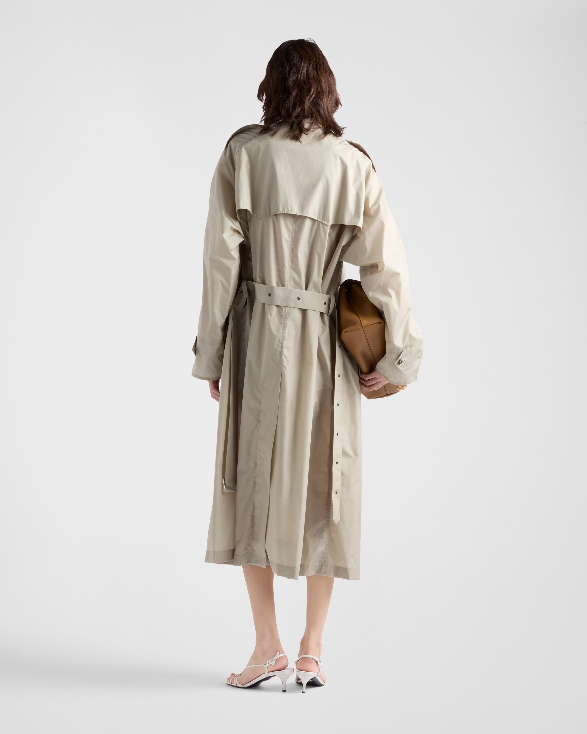 Light technical fabric trench coat - 5