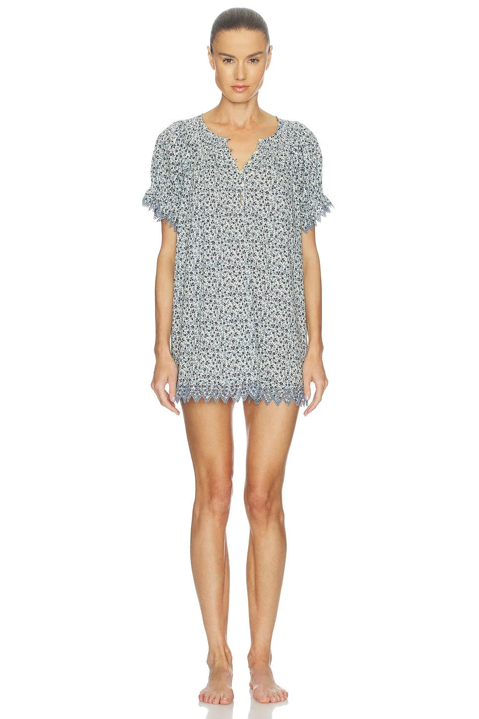 The Smocked Sleep Eyelet Dress - 1