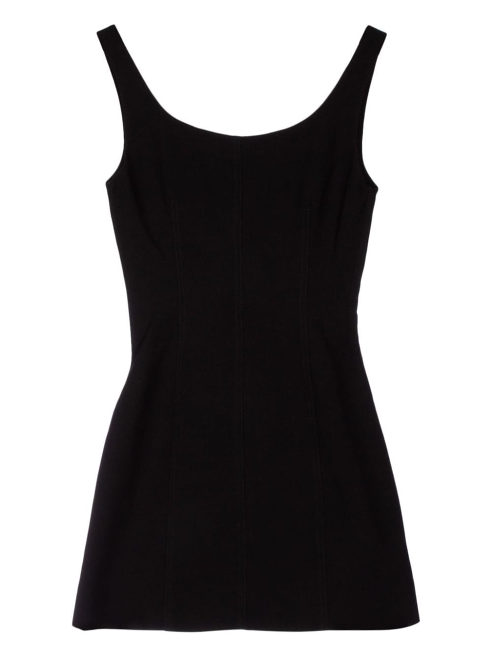 scoop-neck dress - 2