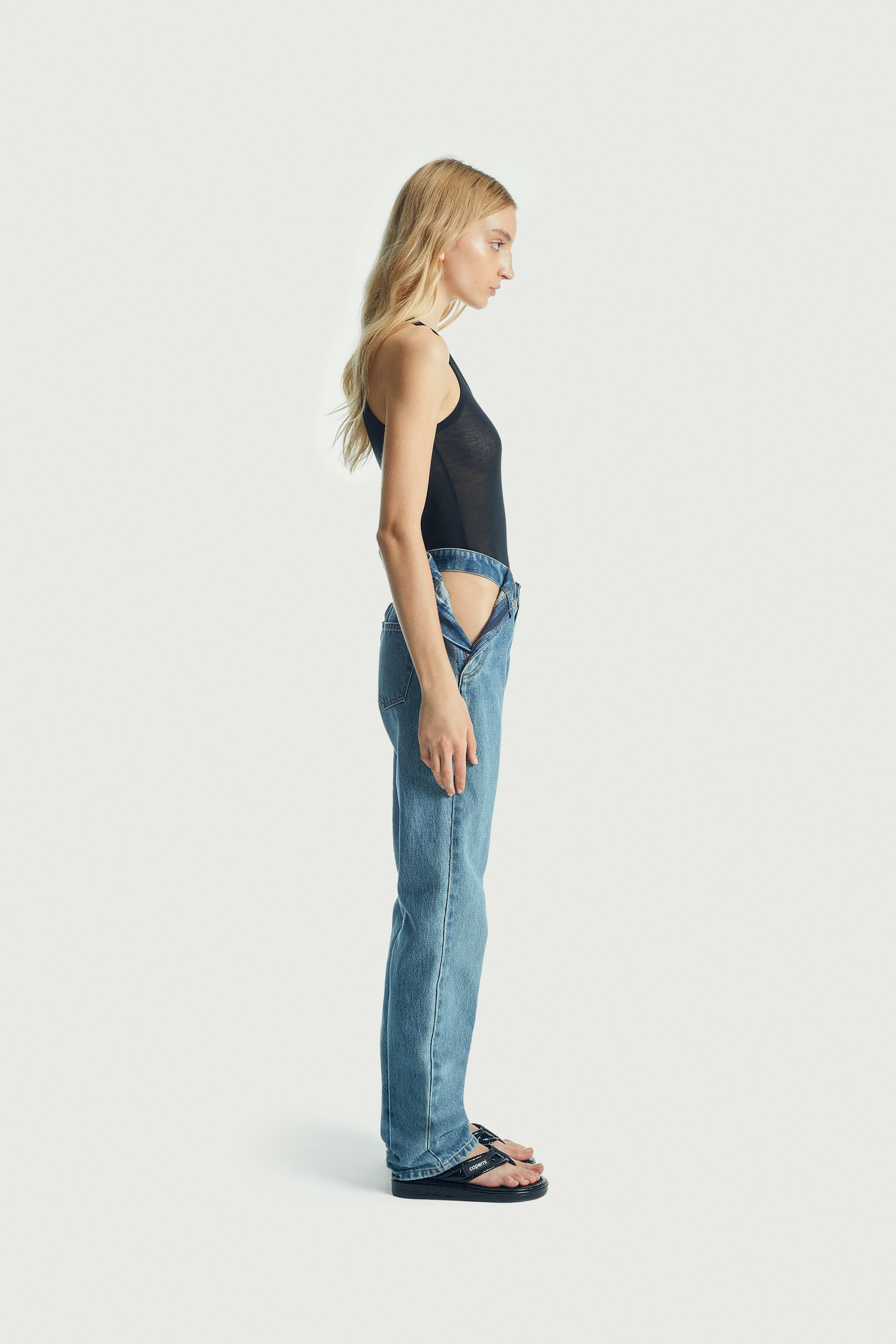 Open Hip Trousers - 4