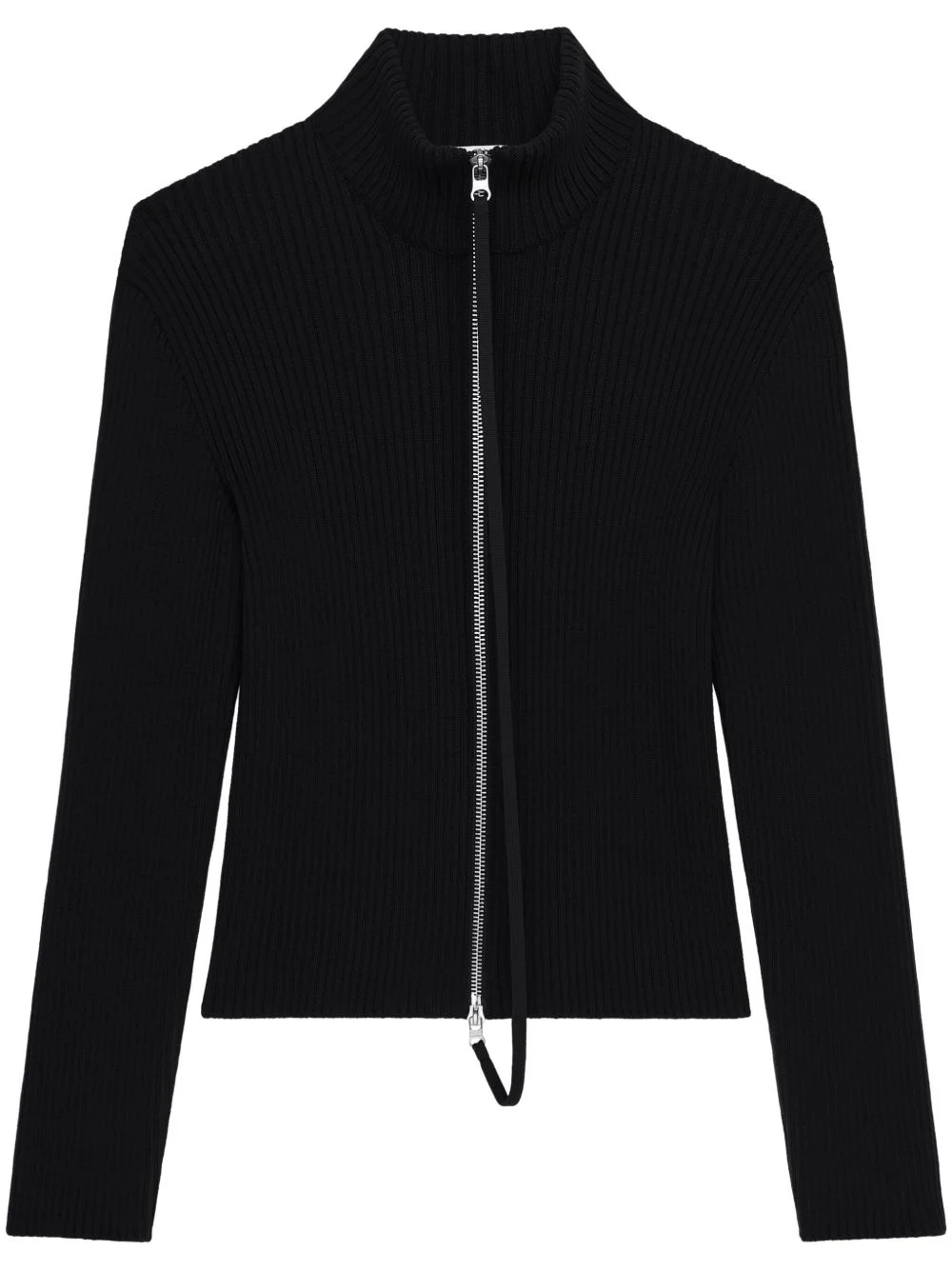 zipped cardigan - 1