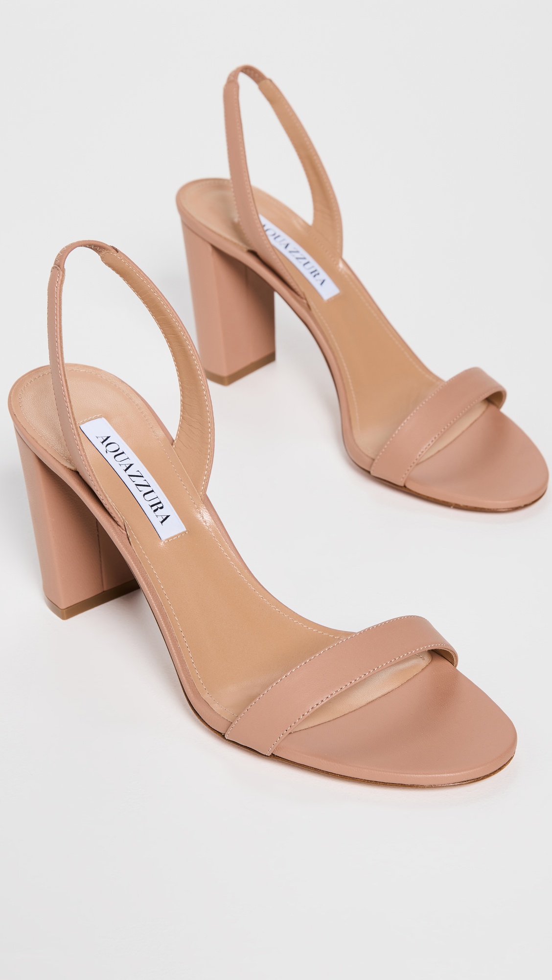 So Nude Block Sandals 85 - 4