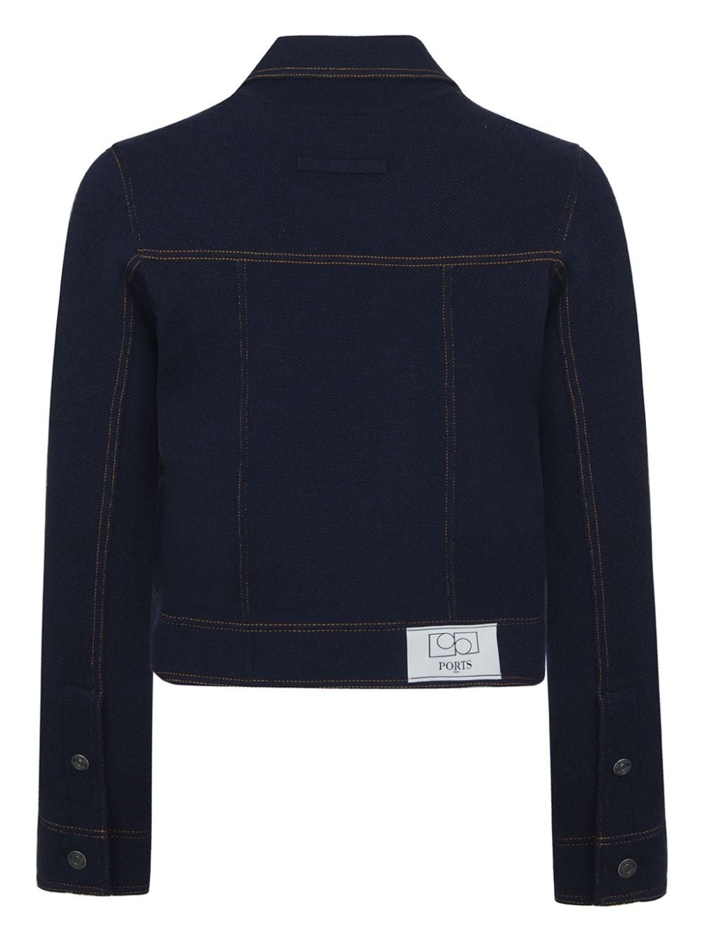 logo-embroidered jacket - 5