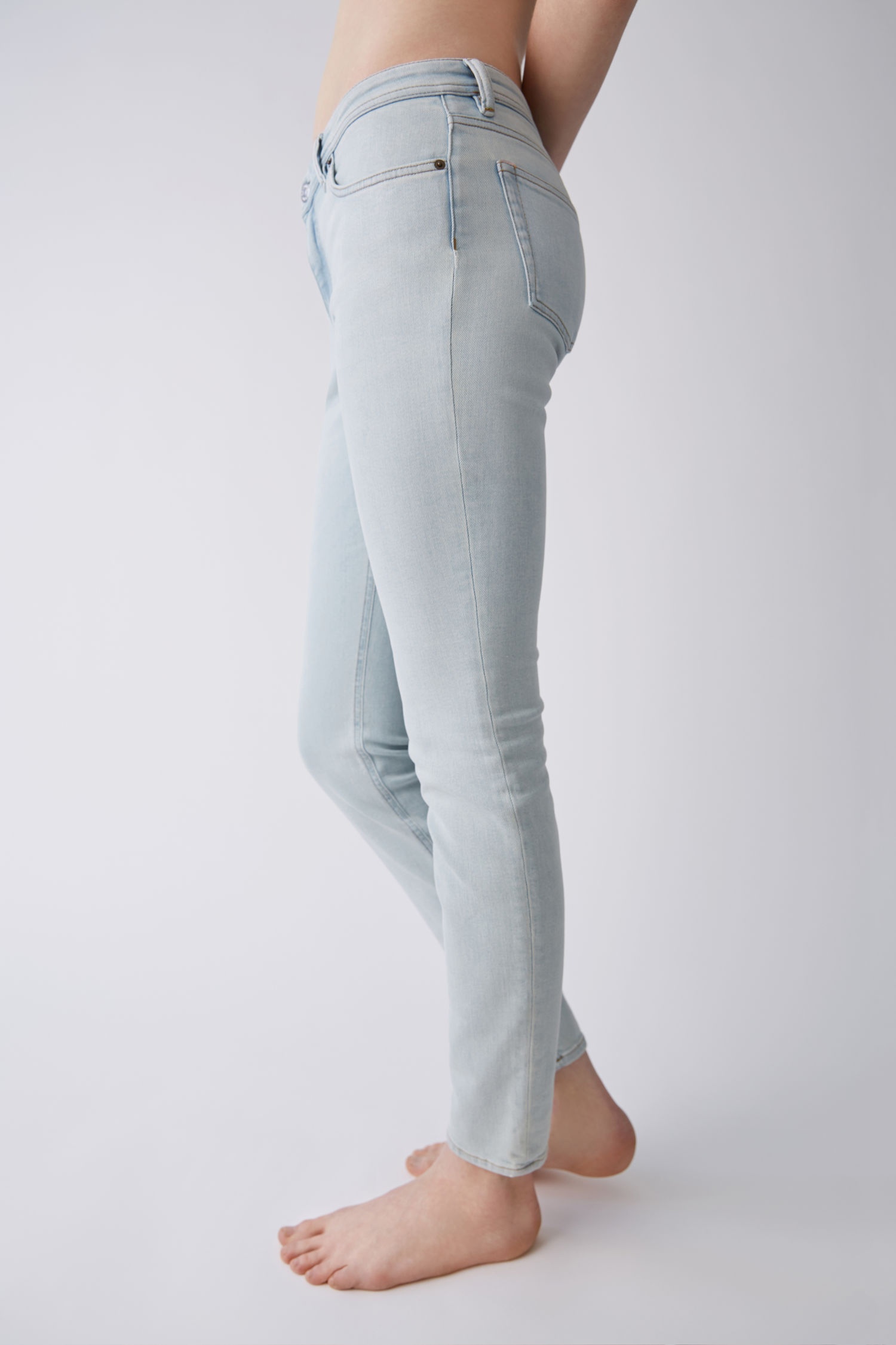 Mid-rise skinny jeans - 5