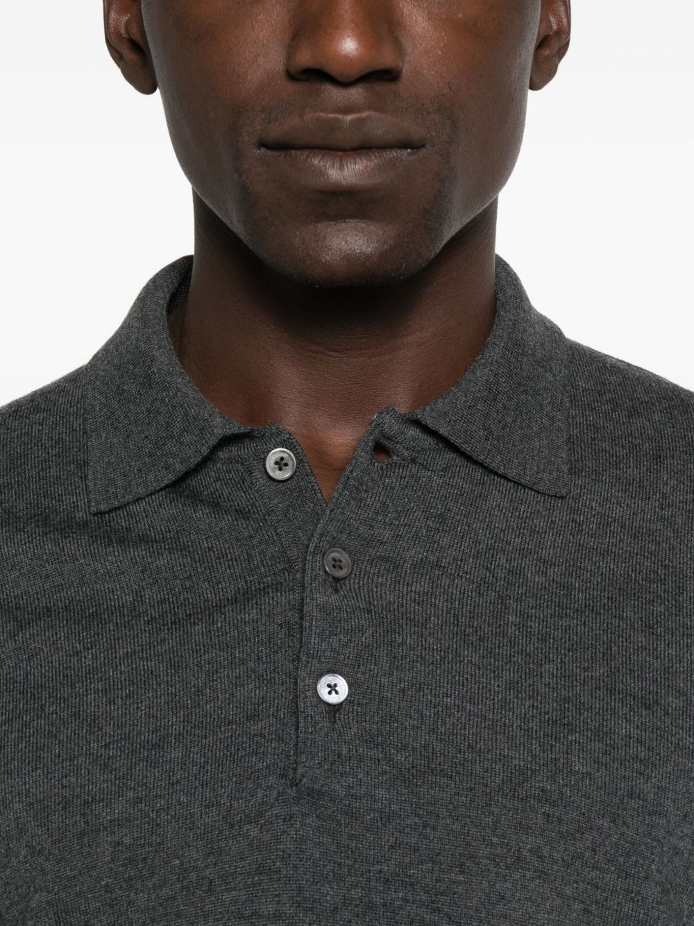 long-sleeve polo shirt - 5
