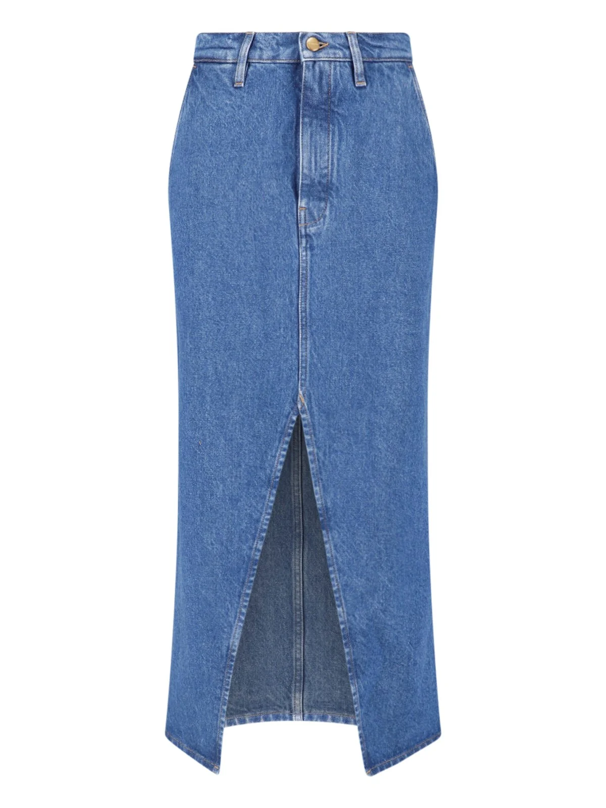 DENIM MIDI SKIRT - 1