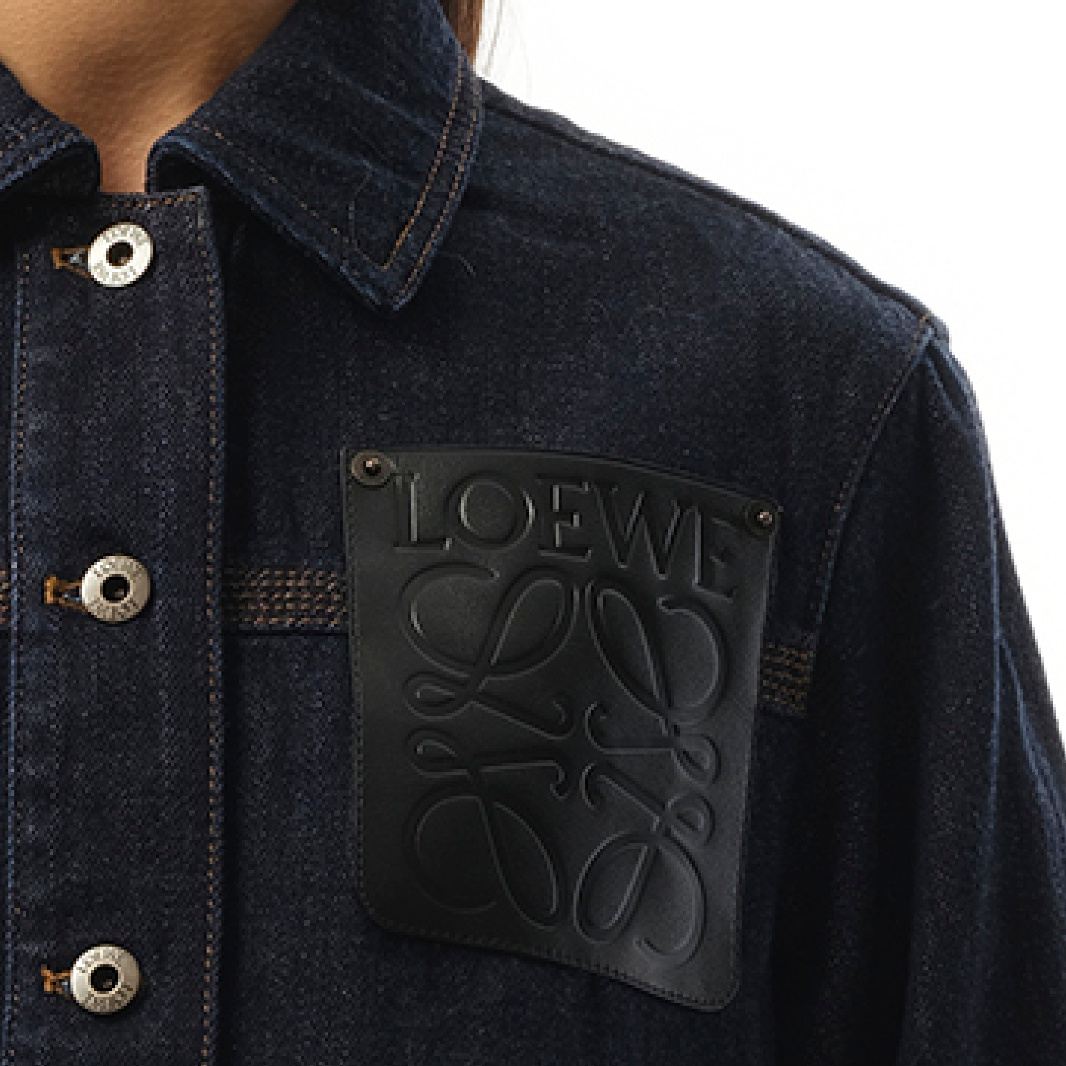 Workwear Jacket in Indigo Blue - 3
