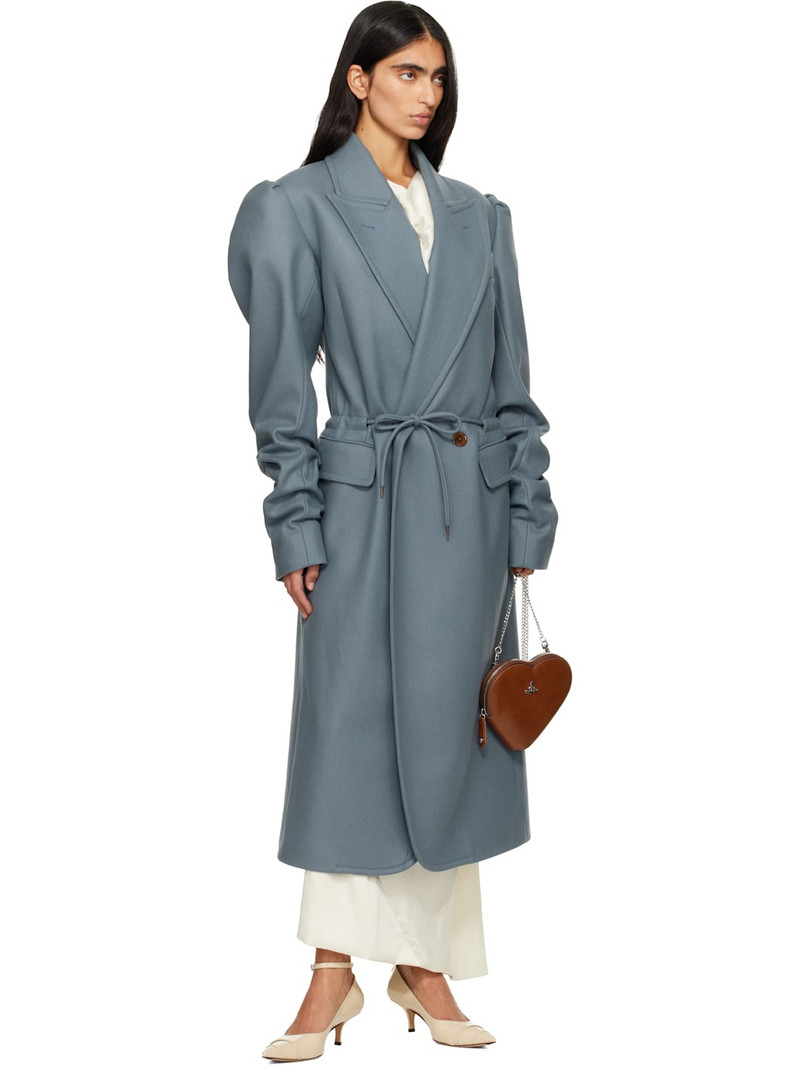 Vivienne Westwood Blue Humphrey Coat outlook