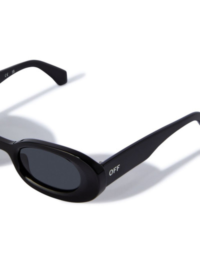Off-White Amalfi oval-frame sunglasses outlook