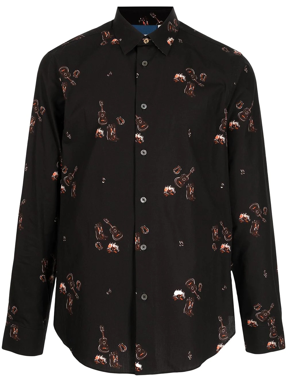 Cowboy Campfire print shirt - 1