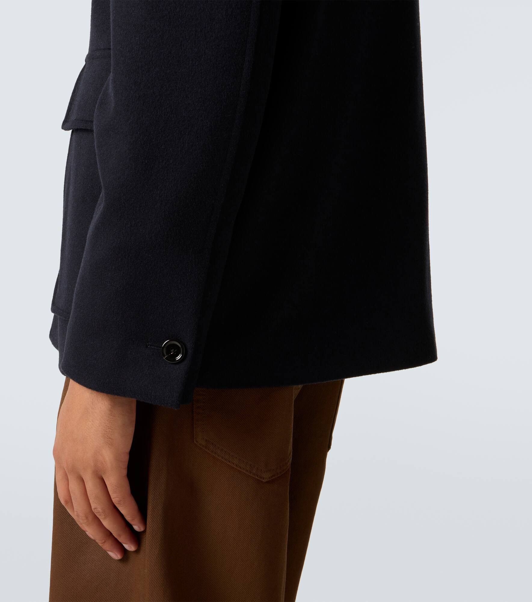 Virgin wool blouson jacket - 7