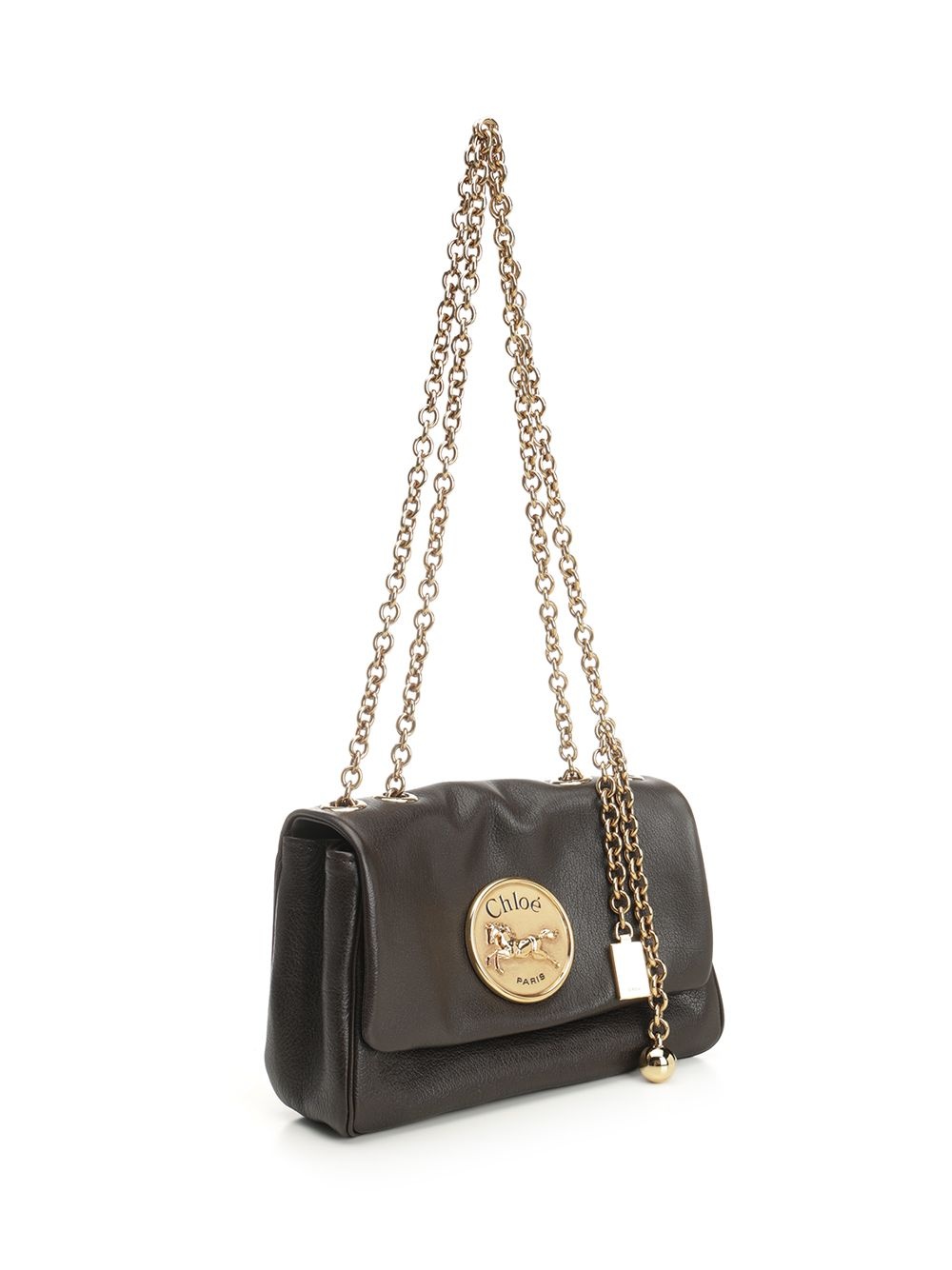 S585 - Chloe Heritage Crossbody Bags Brown - 2