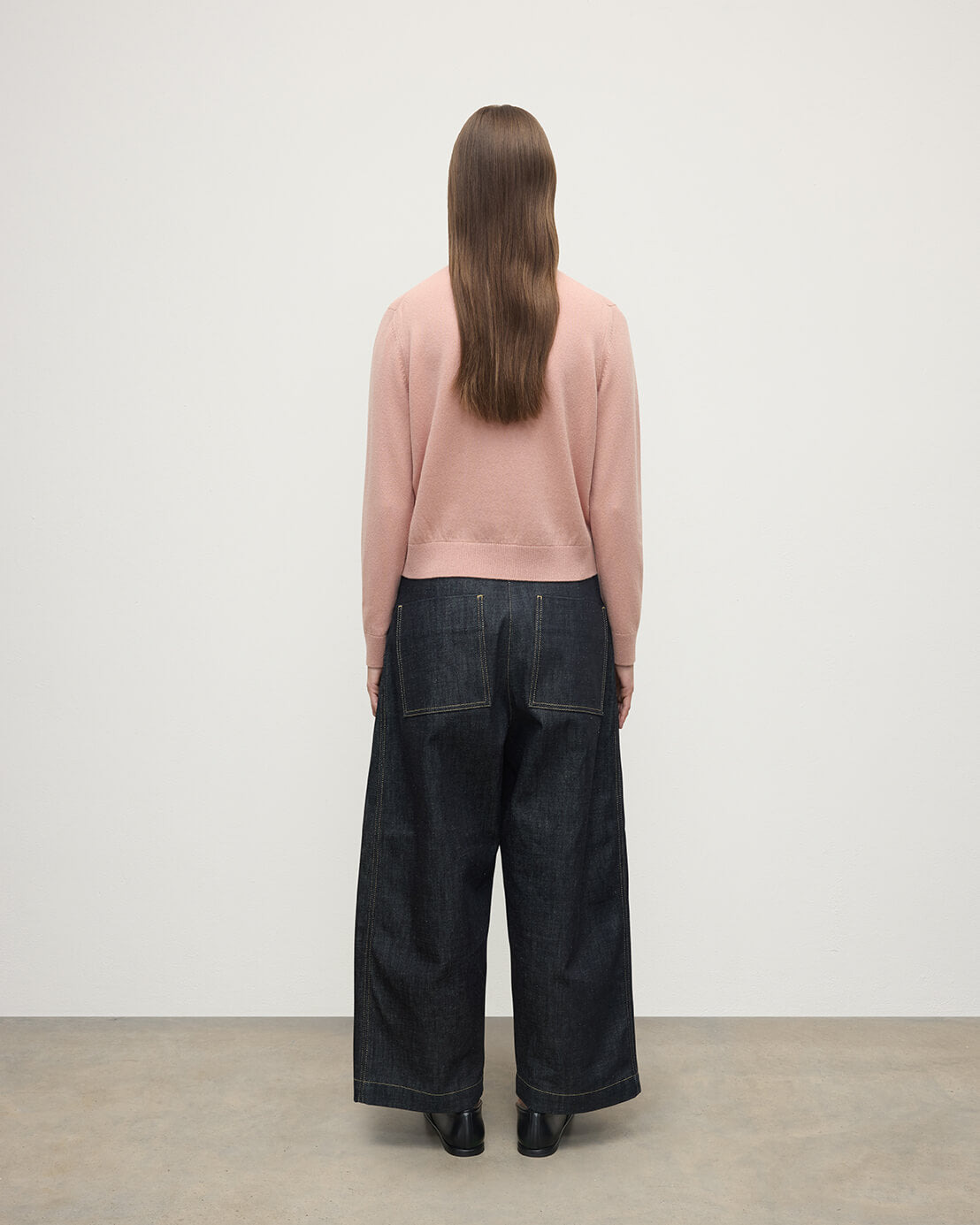 Classic Cashmere Pink Roll Neck Jumper - 4