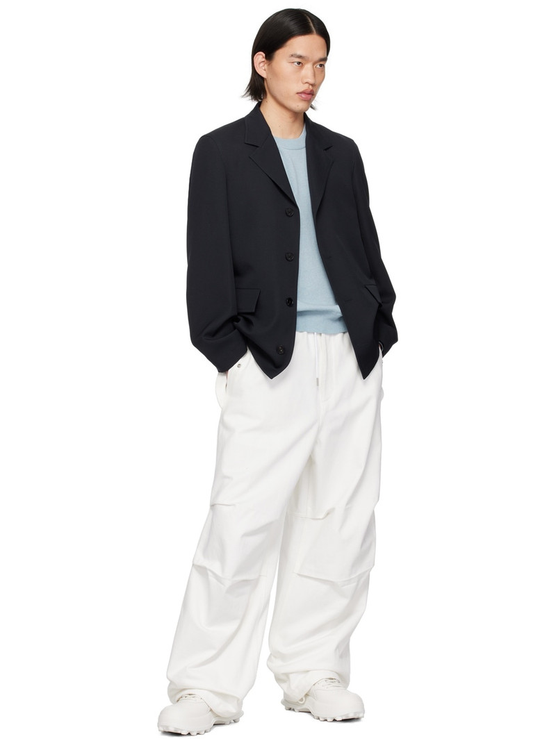 Jil Sander Navy Single-Breasted Blazer outlook