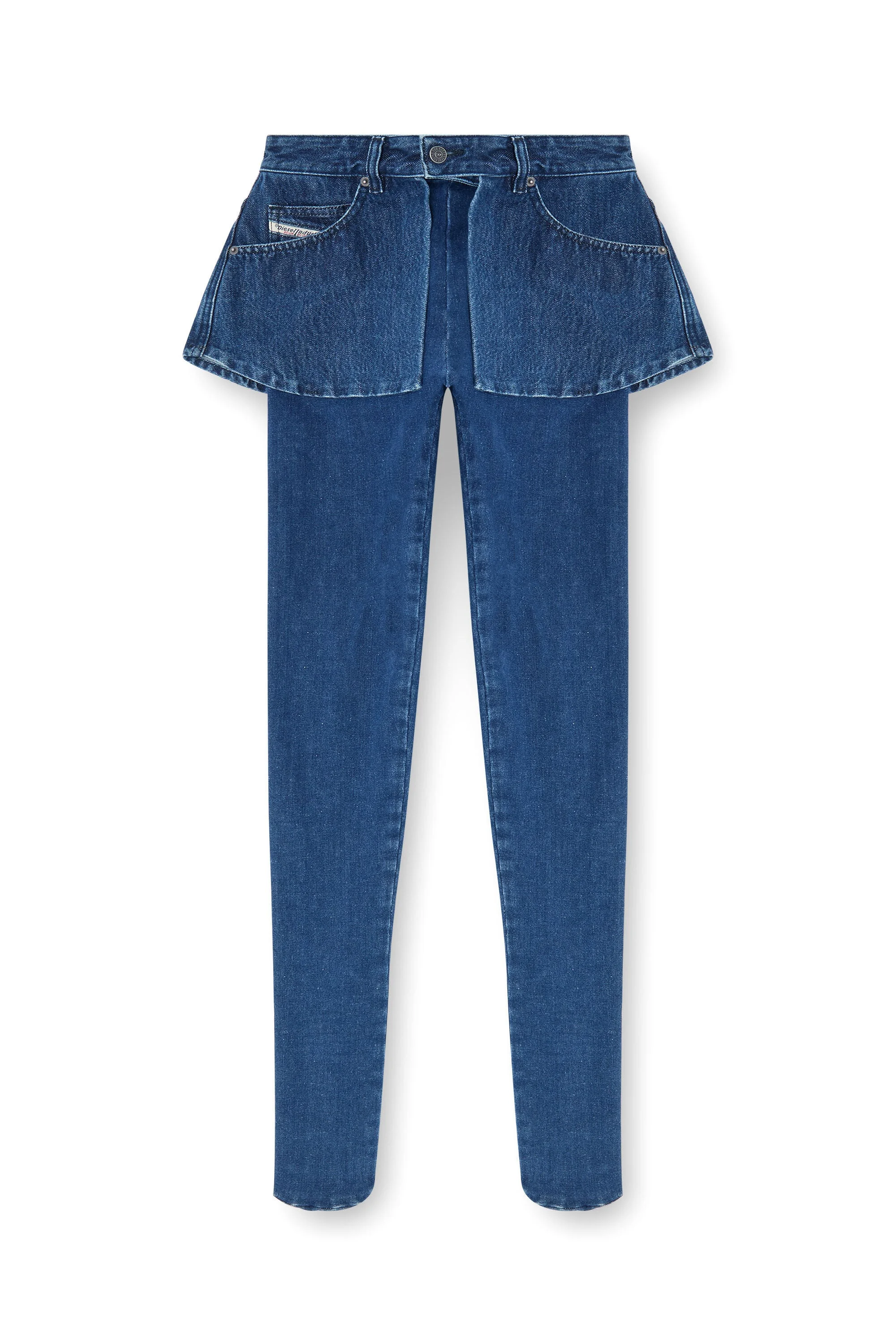 SKINNY JEANS REGULAR WAIST D-SPIKA - 1