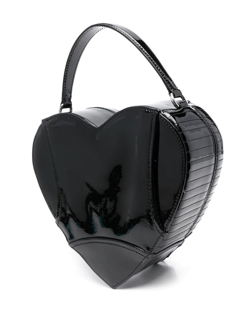 biker-jacket heart tote bag - 3