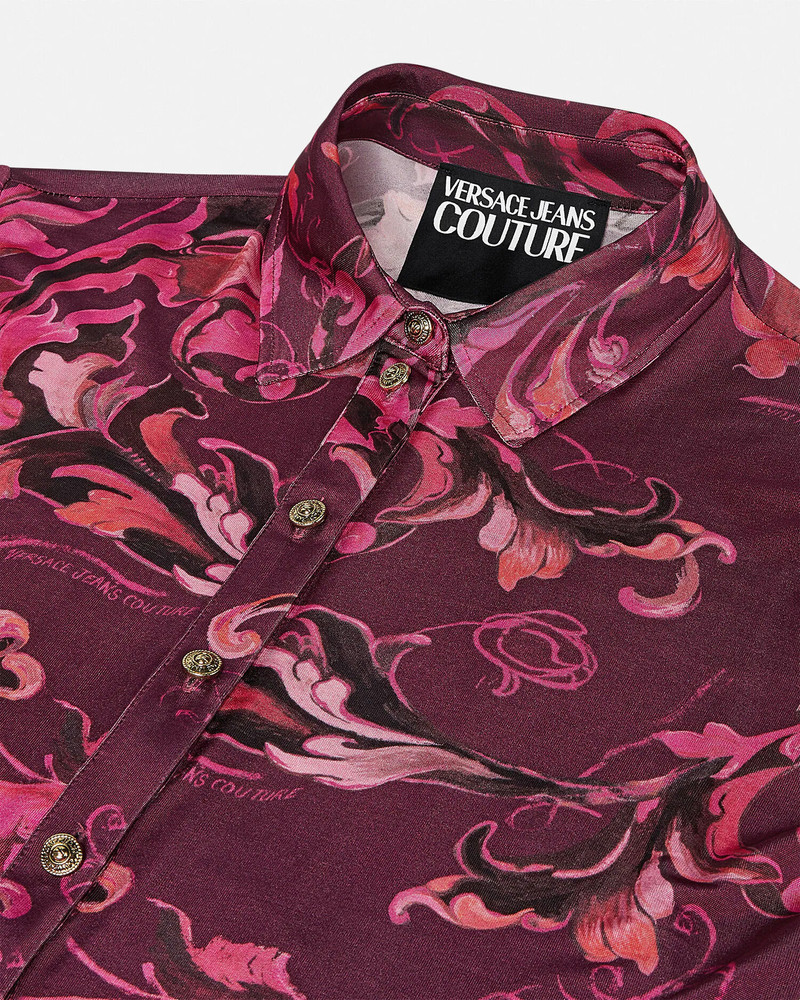 VERSACE JEANS COUTURE Porcelain Barocco Shirt outlook