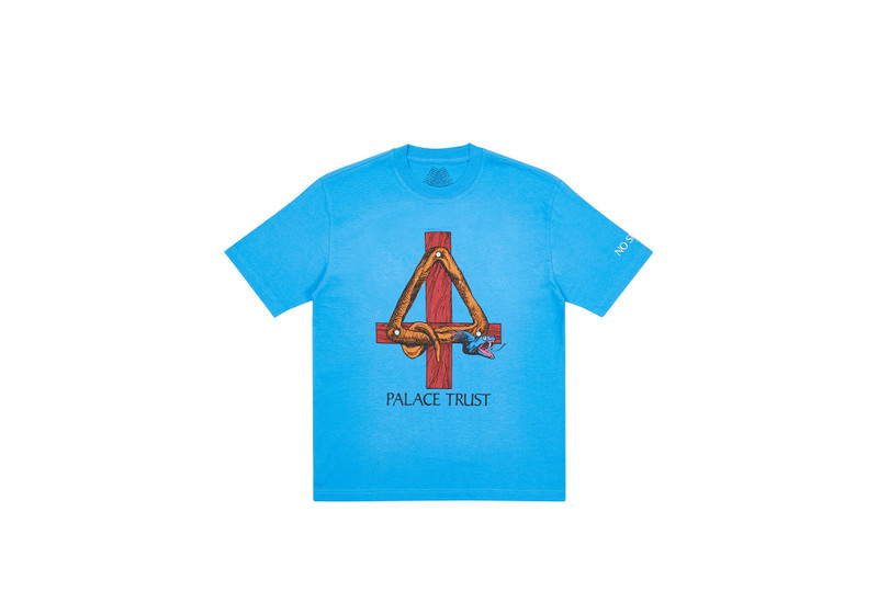 TRUST PALACE T-SHIRT BLUE - 1