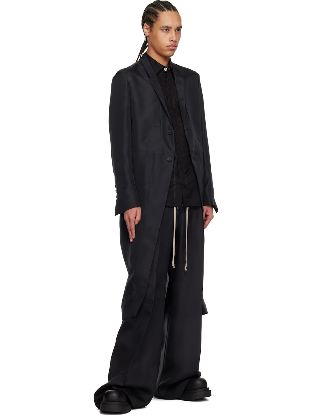 Black Hollywood Lido Coat - 4
