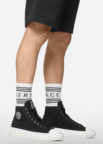 VERSACE Greca High Top Sneakers outlook