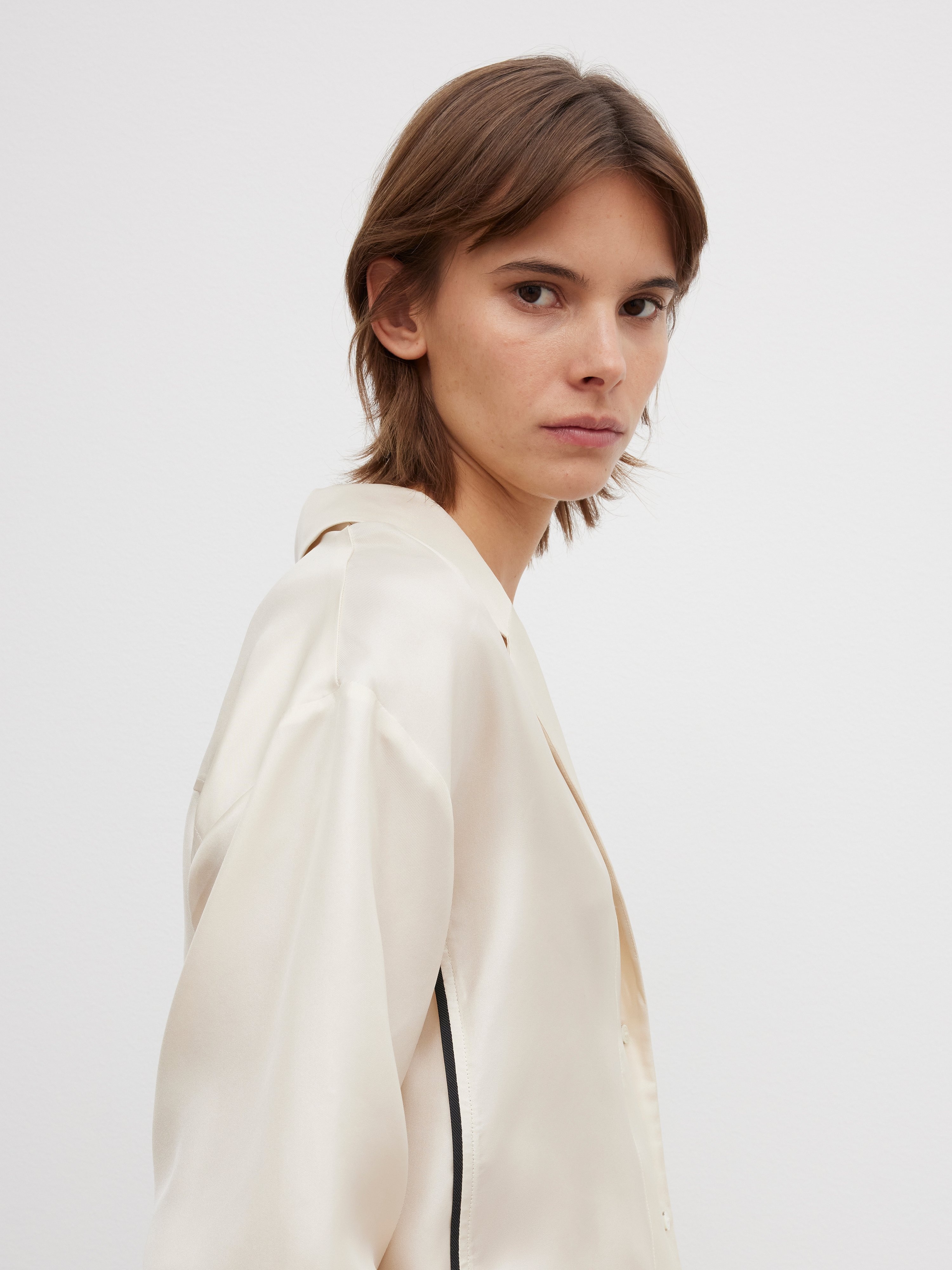 Silk pyjama blouse - 6