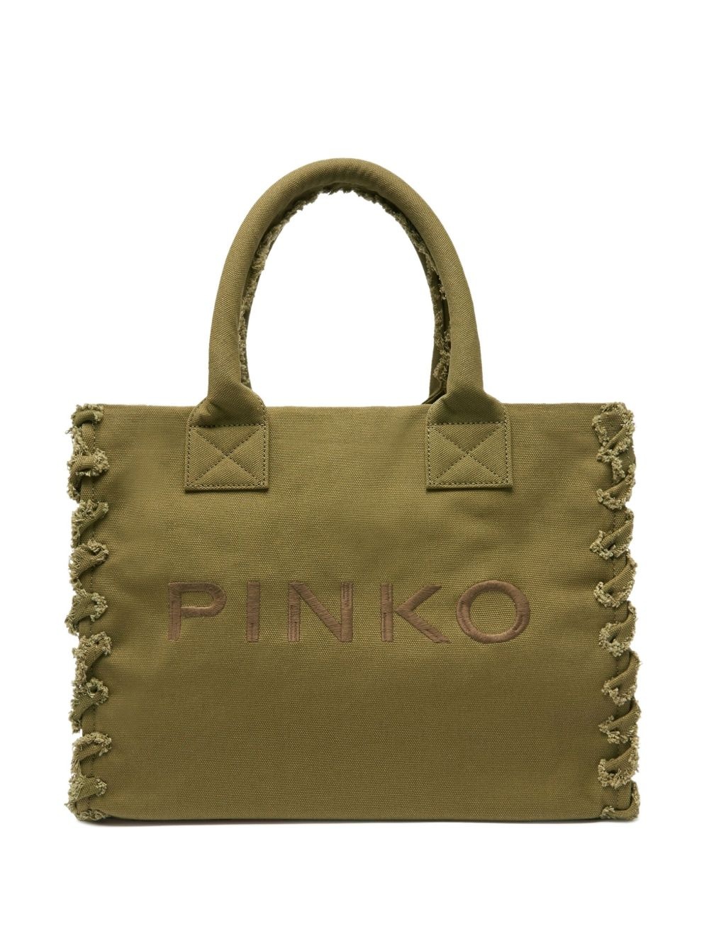embroidered tote bag - 1