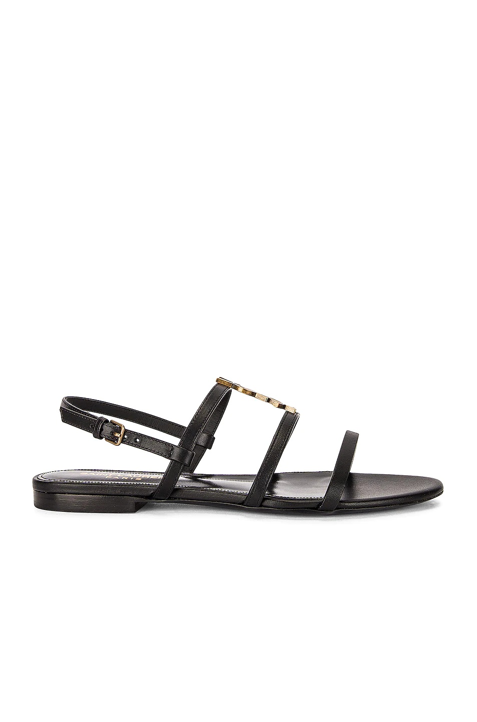 Cassandra Leather Flat Sandals - 2