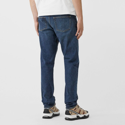 Burberry Slim Fit Washed Denim Jeans outlook