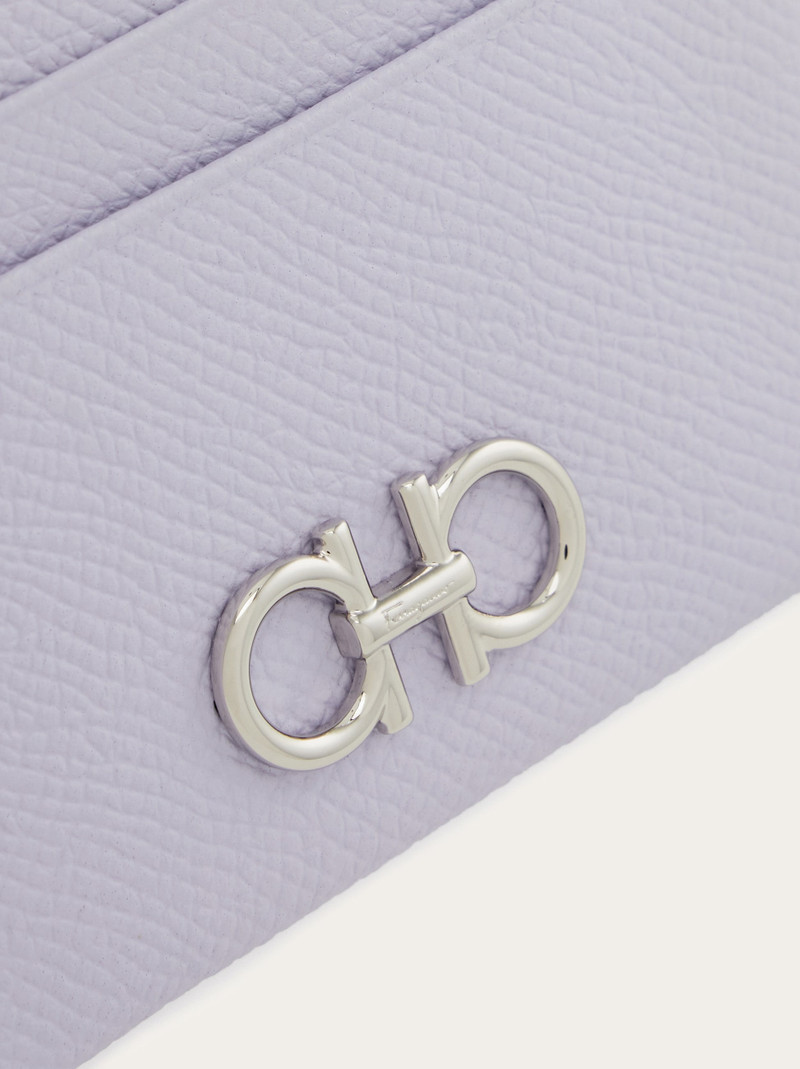 FERRAGAMO Gancini credit card holder outlook