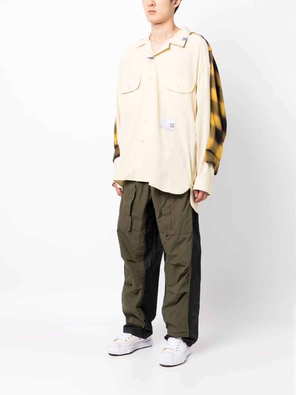 Back Covered cotton shirt - 3