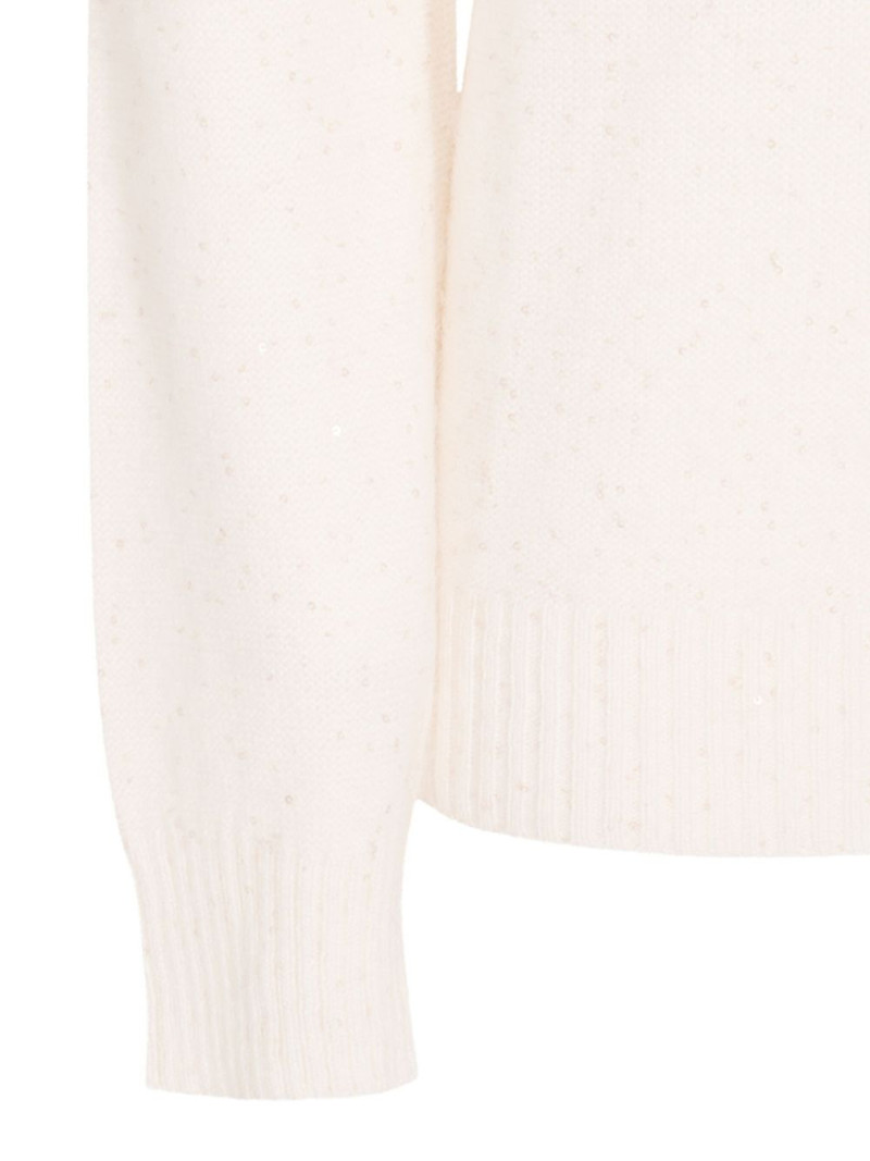 roll-neck sequin-detail sweater 3